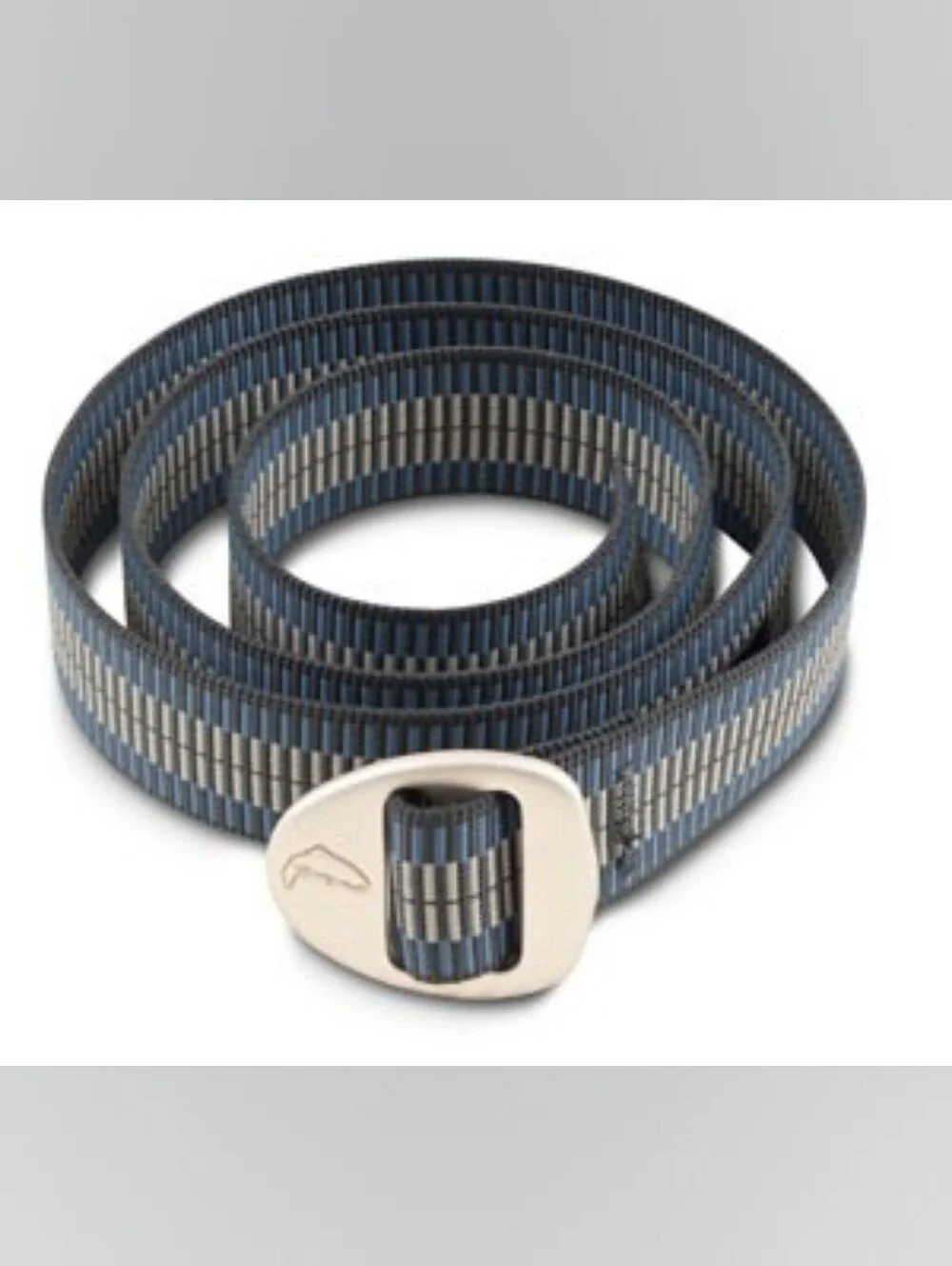 Simms Nylon Webb Elipse Buckle Belt